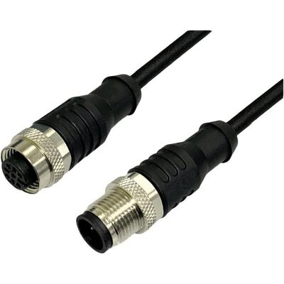 BKL Electronic 2702007 Câble de connexion pour capteur ou actionneur - 5m, IP65/IP67/IP68, Noir BKL Electronic 2702007 Câble de connexion pour capteur ou actionneur - 5m, IP65/IP67/IP68, Noir