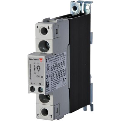 Carlo Gavazzi RGC1A23D15KKE - Relais à semi-conducteurs Solitron RJ Mini 1 pôle 20A 230V, Relai Carlo Gavazzi RGC1A23D15KKE - Relais à semi-conducteurs Solitron RJ Mini 1 pôle 20A 230V, Relai
