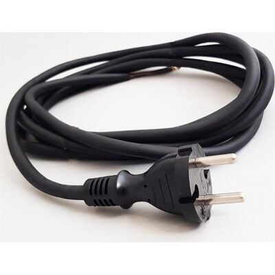 Plastrol, Rallonge, Câble de raccordement avec fiche PP-21 b/u, 3 m, H05RR-F 2x1,5 - W-97193 (3 m, CEE 7/17) Plastrol, Rallonge, Câble de raccordement avec fiche PP-21 b/u, 3 m, H05RR-F 2x1,5 - W-97193 (3 m, CEE 7/17)