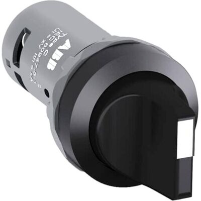 ABB Sélecteur, Bouton + interrupteur, Noir ABB Sélecteur, Bouton + interrupteur, Noir