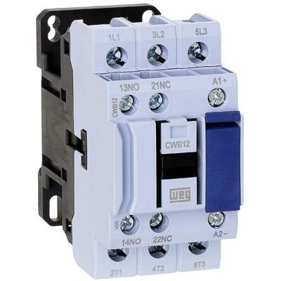 WEG - CWB12-11-30D02 - 24 VDC - 5.5 kW - Contacteur de puissance WEG - CWB12-11-30D02 - 24 VDC - 5.5 kW - Contacteur de puissance