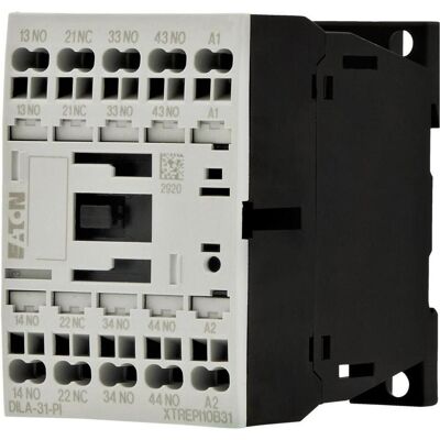 Eaton DILA-31 Relais auxiliaire - 4A, IP20, Montage DIN Eaton DILA-31 Relais auxiliaire - 4A, IP20, Montage DIN