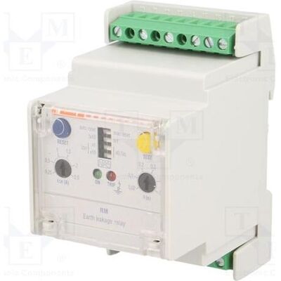 Lovato Relais de protection contre les fuites à la terre 110÷125 V CA, 220÷240 V CA, 380÷415 V CA, SPDT, Relai Lovato Relais de protection contre les fuites à la terre 110÷125 V CA, 220÷240 V CA, 380÷415 V CA, SPDT, Relai