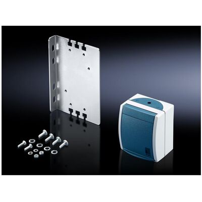 Rittal Prise de service pour la fixation du cadre du boîtier, Armoire serveur : accessoires, Gris Rittal Prise de service pour la fixation du cadre du boîtier, Armoire serveur : accessoires, Gris