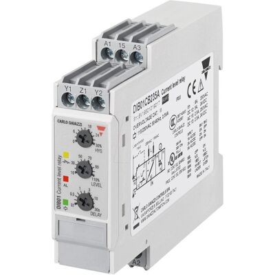 Carlo Gavazzi E-Mech Relais de surveillance du courant,SPDT, Screw, Relai Carlo Gavazzi E-Mech Relais de surveillance du courant,SPDT, Screw, Relai