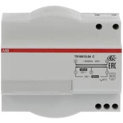 ABB Transformateur de sécurité TS100/12-24 C, Transformateur ABB Transformateur de sécurité TS100/12-24 C, Transformateur