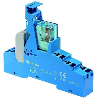 Module relais Finder 48.P3.8.230.0060 - 230V AC, 10A, rail DIN Module relais Finder 48.P3.8.230.0060 - 230V AC, 10A, rail DIN