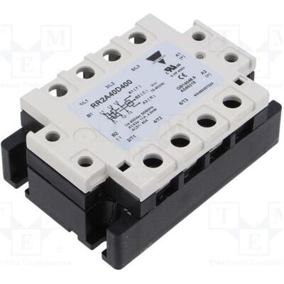 Carlo Gavazzi Relais : à semi-conducteurs, 11 A Uswitch : 40÷440 V CA, biphasé, inversion, Relai Carlo Gavazzi Relais : à semi-conducteurs, 11 A Uswitch : 40÷440 V CA, biphasé, inversion, Relai
