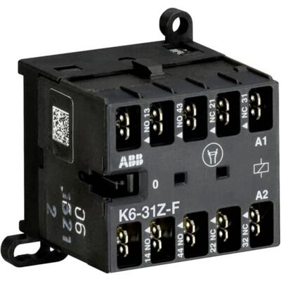 ABB K6-31Z-F-80 Petit contacteur auxiliaire 220-240V 40-450Hz GJH1211003R8310, Relai ABB K6-31Z-F-80 Petit contacteur auxiliaire 220-240V 40-450Hz GJH1211003R8310, Relai