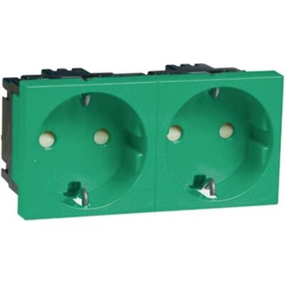 Peha - D 6212.42 EMS SI - vert - 16A 250V - Prise Peha - D 6212.42 EMS SI - vert - 16A 250V - Prise