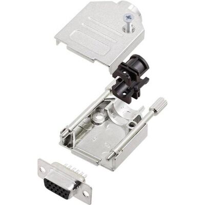 Amphenol L17DTZK15+L77HDA26S - Kit de connecteurs D-Sub - 26 pôles - Argent Amphenol L17DTZK15+L77HDA26S - Kit de connecteurs D-Sub - 26 pôles - Argent