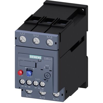 Relais de surcharge Siemens 3RU2136-4JB1 - 54-65A, Réglable, 690V, Montage Unique Relais de surcharge Siemens 3RU2136-4JB1 - 54-65A, Réglable, 690V, Montage Unique