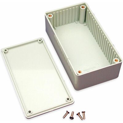 Hammond Boîtier Euro ABS 120 x 65 x 40 mm (Boîtier), Accessoires électroniques + boîtier, Gris Hammond Boîtier Euro ABS 120 x 65 x 40 mm (Boîtier), Accessoires électroniques + boîtier, Gris