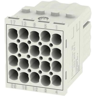 Module de données Weidmüller HDC MHE 20 FC - 20 pôles, 34x29.2mm Module de données Weidmüller HDC MHE 20 FC - 20 pôles, 34x29.2mm
