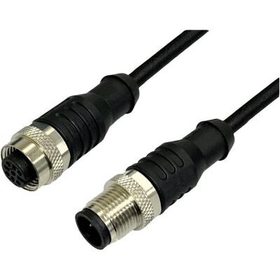 BKL Electronic 2702007 Câble de connexion pour capteur ou actionneur - 5m, IP65/IP67/IP68, Noir BKL Electronic 2702007 Câble de connexion pour capteur ou actionneur - 5m, IP65/IP67/IP68, Noir