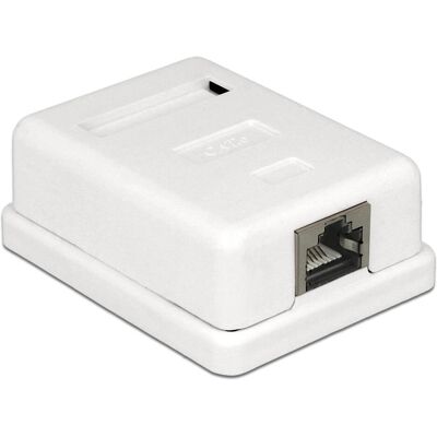 Delock Boîtier RJ-45 Cat.6 : 1 port (Accessoires pour câbles), Réseau : accessoires Delock Boîtier RJ-45 Cat.6 : 1 port (Accessoires pour câbles), Réseau : accessoires