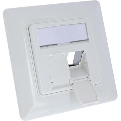InLine, Prise de courant, Rahmenset für 2x RJ45 Bu/LSA Einsatz InLine, Prise de courant, Rahmenset für 2x RJ45 Bu/LSA Einsatz