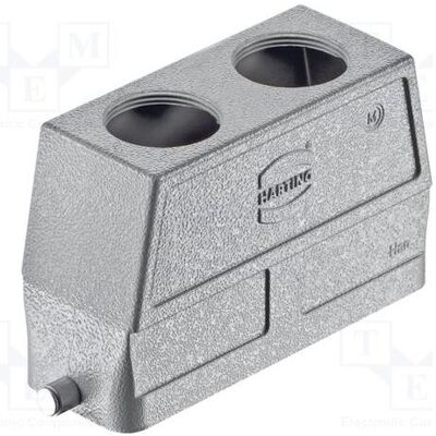 Harting Boîtier pour connecteurs : Type HDC : haute résistance aux G-forces presse-étoupe : M25, Câble + prise électronique Harting Boîtier pour connecteurs : Type HDC : haute résistance aux G-forces presse-étoupe : M25, Câble + prise électronique