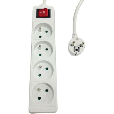 MicroConnect, Multiprise, 4-way Power Strip on/off (4x, 1.50 m) MicroConnect, Multiprise, 4-way Power Strip on/off (4x, 1.50 m)