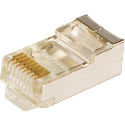 LogiLink Connecteur modulaire RJ45 CAT 5e MP0003 mâle, droit Pôles : 8P8C argent, Réseau : accessoires LogiLink Connecteur modulaire RJ45 CAT 5e MP0003 mâle, droit Pôles : 8P8C argent, Réseau : accessoires