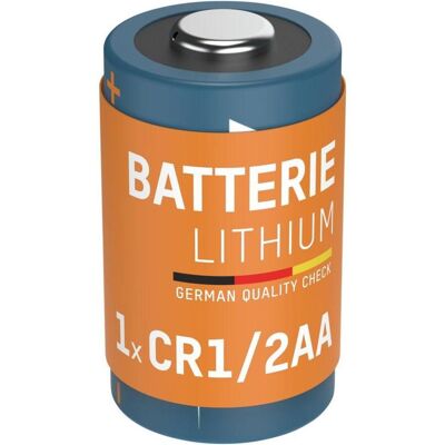 Ansmann Batterie CR 1/2 AA / CR14250 3V/Blister (1 pcs, 1/2 AA, CR 1/2AA), Batteries + piles Ansmann Batterie CR 1/2 AA / CR14250 3V/Blister (1 pcs, 1/2 AA, CR 1/2AA), Batteries + piles