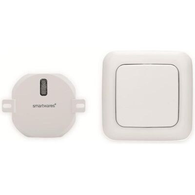 Interrupteur intelligent Smartwares - Sans fil, application, Alexa, portée 30m - Électrique, blanc Interrupteur intelligent Smartwares - Sans fil, application, Alexa, portée 30m - Électrique, blanc