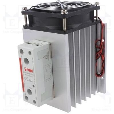 Relpol Relais : à semi-conducteurs Ucntrl : 90÷280 V CA, 75 A, 24÷280 V CA, RSR72, IP20, Relai Relpol Relais : à semi-conducteurs Ucntrl : 90÷280 V CA, 75 A, 24÷280 V CA, RSR72, IP20, Relai