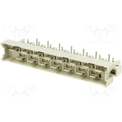 Harting Connecteur : prise DIN 41612 mâle, broche n° 15 coudée à 90°, montage en surface (THT), d+z, Câble + prise électronique Harting Connecteur : prise DIN 41612 mâle, broche n° 15 coudée à 90°, montage en surface (THT), d+z, Câble + prise électronique