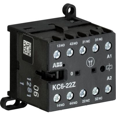 ABB KC6-22Z-04 Petit contacteur auxiliaire 110-125VDC GJH1213001R0224, Relai ABB KC6-22Z-04 Petit contacteur auxiliaire 110-125VDC GJH1213001R0224, Relai
