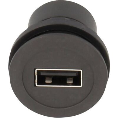 Schlegel Prises USB 2.0 femelles, montage encastré RRJ USB SW AA Contenu : 1 pc., Câble + prise électronique, Noir Schlegel Prises USB 2.0 femelles, montage encastré RRJ USB SW AA Contenu : 1 pc., Câble + prise électronique, Noir