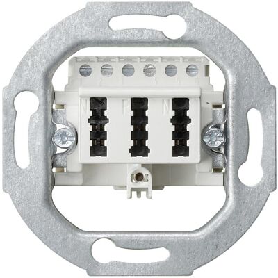 GIRA 4010337034605 - Prise murale - 3 x 6 NFN - Blanc GIRA 4010337034605 - Prise murale - 3 x 6 NFN - Blanc