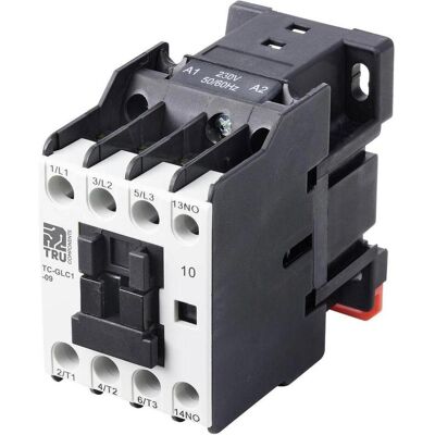 Relais GLC1-09 Tru Components 230V 3 pôles 4kW IP20 Relais GLC1-09 Tru Components 230V 3 pôles 4kW IP20