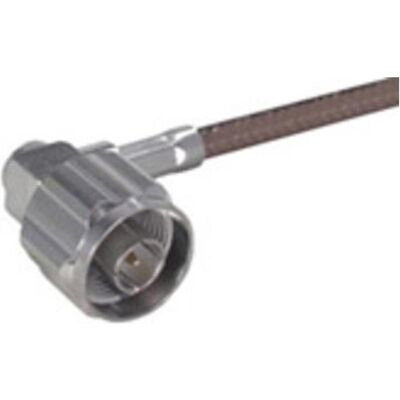 Connecteur N Huber & Suhner - Prise angulaire, 50Ω, pour électronique Connecteur N Huber & Suhner - Prise angulaire, 50Ω, pour électronique