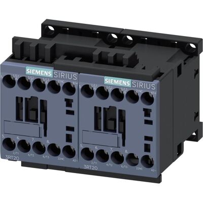 Siemens 3RA23178XB301BB4 - Contacteur réversible - 3 pôles - 12A - 5,5kW - 24V DC Siemens 3RA23178XB301BB4 - Contacteur réversible - 3 pôles - 12A - 5,5kW - 24V DC