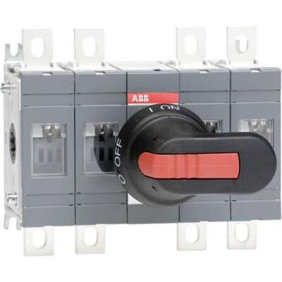 ABB OT250E22P Interrupteur-sectionneur 4 pôles 250A 1SCA022721R4290, Bouton + interrupteur, Noir ABB OT250E22P Interrupteur-sectionneur 4 pôles 250A 1SCA022721R4290, Bouton + interrupteur, Noir