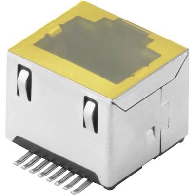 Weidmüller RJ45C3 S1V 2.7E4N RL - Connecteur Ethernet, 8 broches, Vertical, Or, Noir Weidmüller RJ45C3 S1V 2.7E4N RL - Connecteur Ethernet, 8 broches, Vertical, Or, Noir
