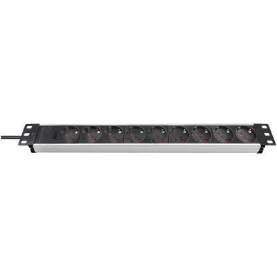 Brennenstuhl, Multiprise, Alu-Line (9x, CEE 7/4, Type 15, 2 m) Brennenstuhl, Multiprise, Alu-Line (9x, CEE 7/4, Type 15, 2 m)