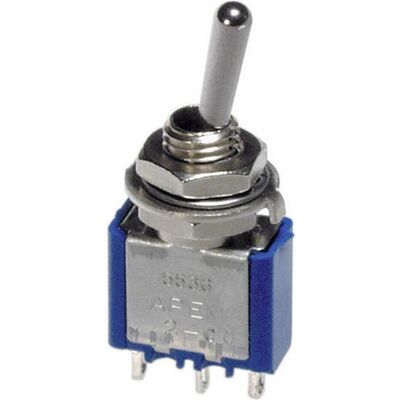 Interrupteur à levier APEM 5569A - 4PDT 250V 3A Interrupteur à levier APEM 5569A - 4PDT 250V 3A