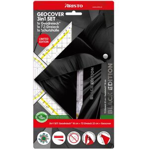 Aristo, Règle, Set Geocover 3en1, housse + AR1552 + AR1650/2, noir Aristo, Règle, Set Geocover 3en1, housse + AR1552 + AR1650/2, noir
