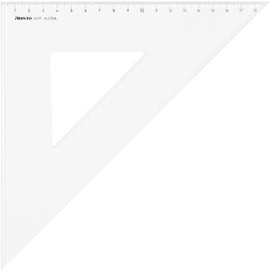 Aristo, Règle, Triangle plastique 45 (19 cm, Matières plastiques) Aristo, Règle, Triangle plastique 45 (19 cm, Matières plastiques)