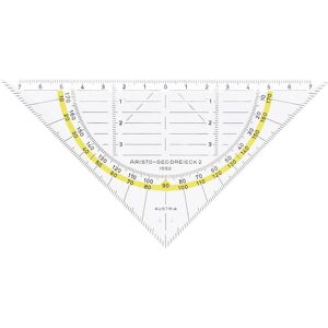 Aristo, Règle, Angle 16cm 1552 (16 cm, Matières plastiques) Aristo, Règle, Angle 16cm 1552 (16 cm, Matières plastiques)