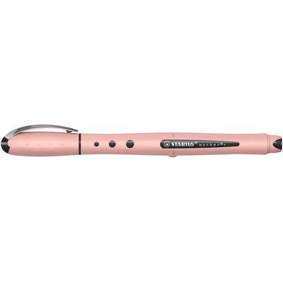 Stabilo, Stylo, Worker+ 0,5mm, Blush (1x) Stabilo, Stylo, Worker+ 0,5mm, Blush (1x)