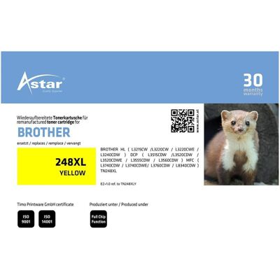 Astar, Toner, AS20424 Toner BROTHER 248XL HL Astar, Toner, AS20424 Toner BROTHER 248XL HL