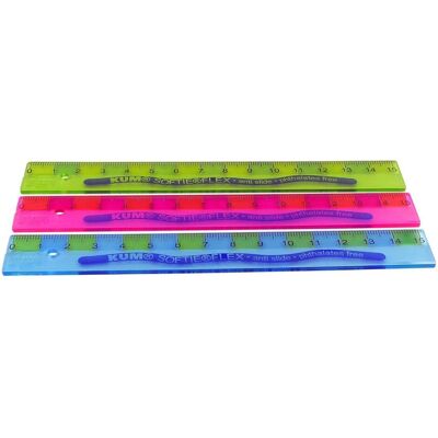 Kum, Règle, Balance Softie Flex (15 cm, Matières plastiques) Kum, Règle, Balance Softie Flex (15 cm, Matières plastiques)