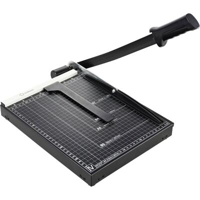 Renkforce RF-CUT-100 (12 feuilles, A4), Massicot, Noir Renkforce RF-CUT-100 (12 feuilles, A4), Massicot, Noir