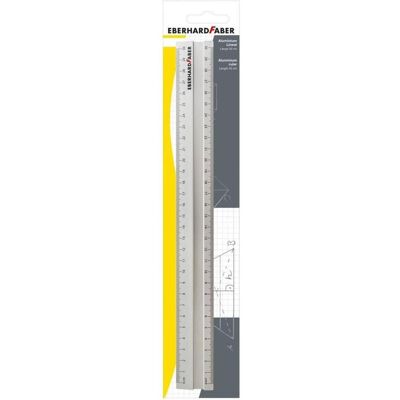 EberhardFaber, Règle, Règle EBERHARD FABER 30,0 cm, argentée (30 cm, Aluminium) EberhardFaber, Règle, Règle EBERHARD FABER 30,0 cm, argentée (30 cm, Aluminium)