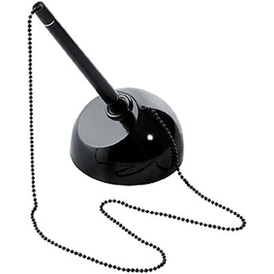 Helit, Stylo, Supp.stylo av.chaînette noir (1x) Helit, Stylo, Supp.stylo av.chaînette noir (1x)