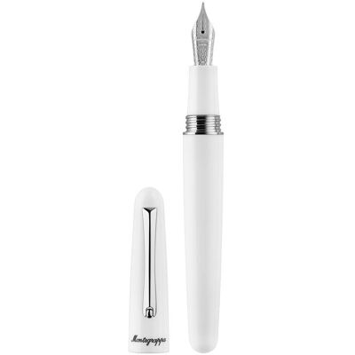 Montegrappa, Stylo, Iseor2aw mg Stylo Plume, Elmo 01, Frost, Plume Acier F Montegrappa, Stylo, Iseor2aw mg Stylo Plume, Elmo 01, Frost, Plume Acier F
