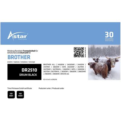 Astar, Toner, AS20466 BROTHER DR2510 HL OPC Astar, Toner, AS20466 BROTHER DR2510 HL OPC