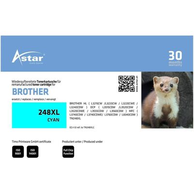 Astar, Toner, AS20422 Toner BROTHER 248XL HL Astar, Toner, AS20422 Toner BROTHER 248XL HL